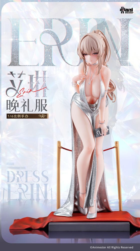 Original Character Statue 1/6 Erin Dress Ver. Illustration by Gwan-E 25 cm   6976881810325