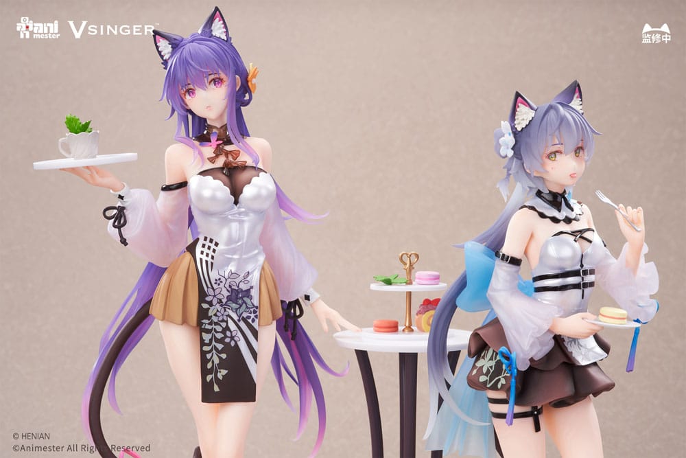 VSinger Luo Tianyi & Mo Qingxian Statue 1/7 2-Pack Luo Tianyi & Mo Qingxian Tea Time Melody Ver.  6976881810356