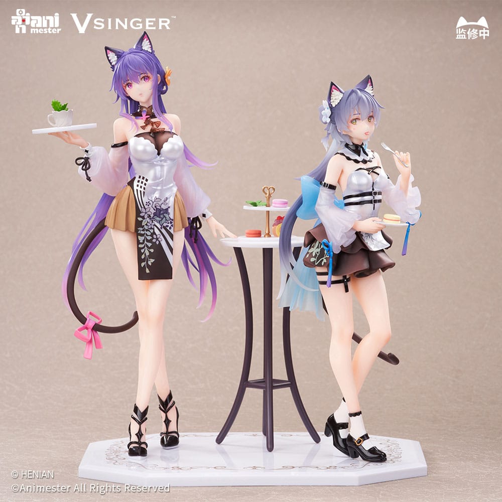 VSinger Luo Tianyi & Mo Qingxian Statue 1/7 2-Pack Luo Tianyi & Mo Qingxian Tea Time Melody Ver.  6976881810356