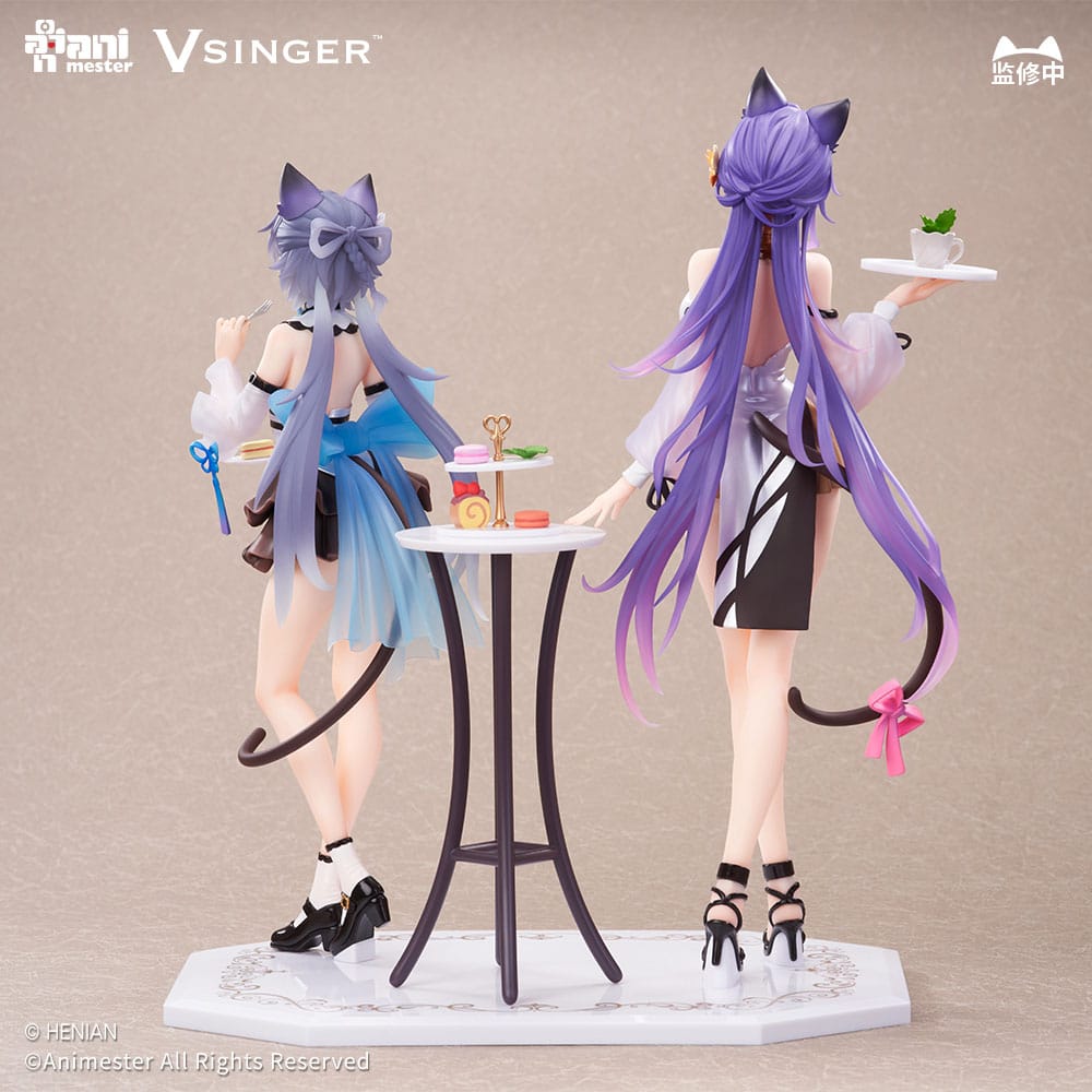 VSinger Luo Tianyi & Mo Qingxian Statue 1/7 2-Pack Luo Tianyi & Mo Qingxian Tea Time Melody Ver.  6976881810356