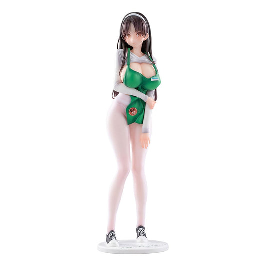 Original Character Statue 1/6 First Business! Mari Hanamiya the Gentle Shop Assistant illustration by POPQN 28 cm   6976881810363