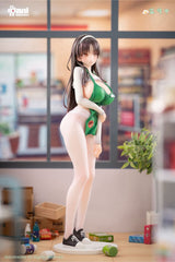 Original Character Statue 1/6 First Business! Mari Hanamiya the Gentle Shop Assistant illustration by POPQN 28 cm   6976881810363