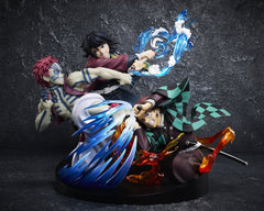 Demon Slayer: Kimetsu no Yaiba PVC Figure Tanjiro Kamado & Giyu Tomioka & Akaza 13 cm 4534530654069