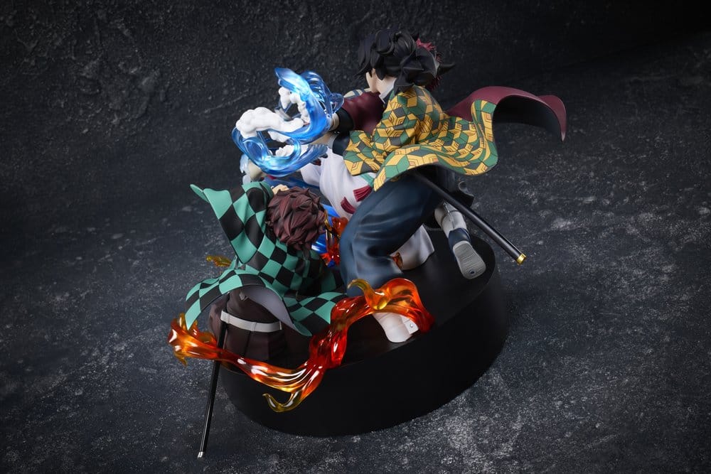Demon Slayer: Kimetsu no Yaiba PVC Figure Tanjiro Kamado & Giyu Tomioka & Akaza 13 cm 4534530654069