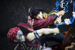 Demon Slayer: Kimetsu no Yaiba PVC Figure Tanjiro Kamado & Giyu Tomioka & Akaza 13 cm 4534530654069
