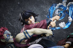 Demon Slayer: Kimetsu no Yaiba PVC Figure Tanjiro Kamado & Giyu Tomioka & Akaza 13 cm 4534530654069