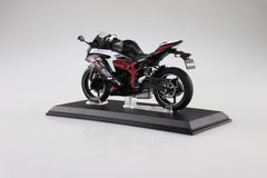 Diecast Bike Series Statue 1/12 Kawasaki Ninja ZX-25R Metallic Spark Black×Peal Flat Stardust White 16 cm 4905083109700