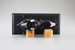 Diecast Bike Series Statue 1/12 Kawasaki Ninja ZX-25R Metallic Spark Black×Peal Flat Stardust White 16 cm 4905083109700