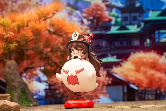 Genshin Impact PVC Statue Hu Tao Chibi Chara Yurayura Stand Ver. (re-run) 10 cm 6976068146155