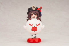Genshin Impact PVC Statue Hu Tao Chibi Chara Yurayura Stand Ver. (re-run) 10 cm 6976068146155