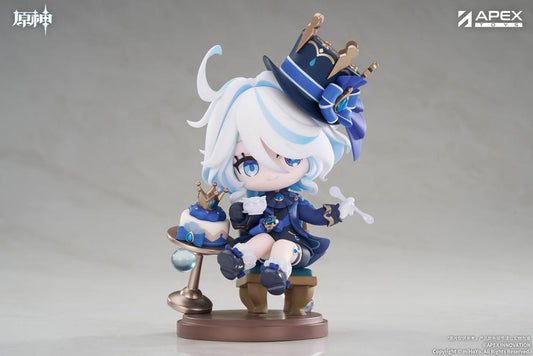 Genshin Impact PVC Statue Furina Amai Gogo no Sanbika Chibi Chara Ver. 13 cm 6942421183495