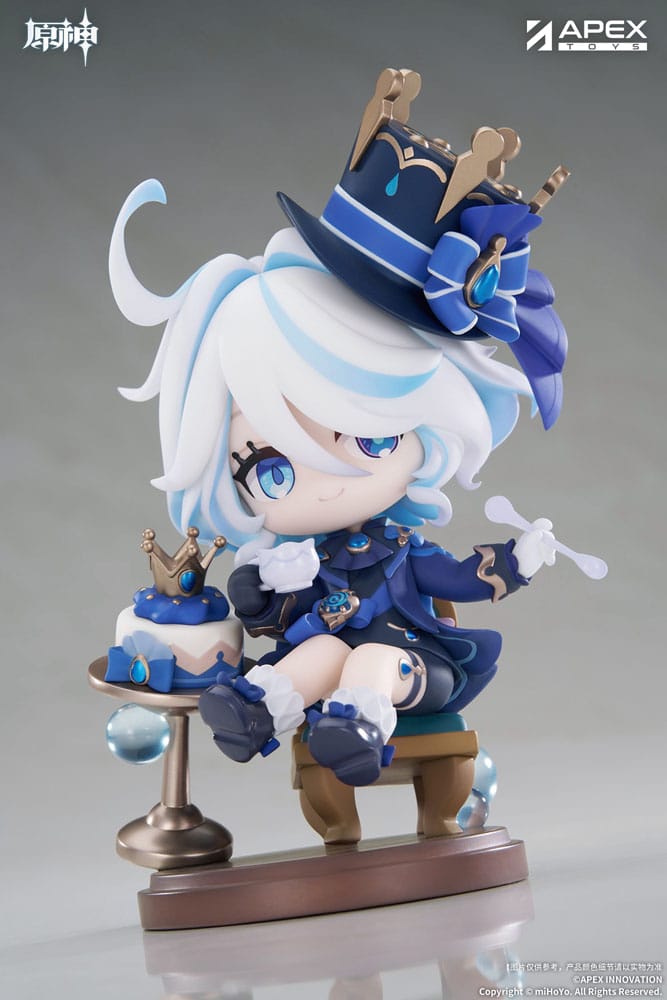 Genshin Impact PVC Statue Furina Amai Gogo no Sanbika Chibi Chara Ver. 13 cm 6942421183495