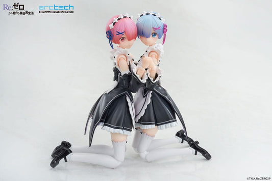 Re:Zero Starting Life in Another World Arctech Posable Series Action Figures 2-Pack 1/8 Rem & Ram 20 cm 6971995421566