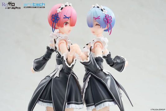Re:Zero Starting Life in Another World Arctech Posable Series Action Figures 2-Pack 1/8 Rem & Ram 20 cm 6971995421566