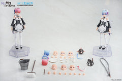 Re:Zero Starting Life in Another World Arctech Posable Series Action Figures 2-Pack 1/8 Rem & Ram 20 cm 6971995421566