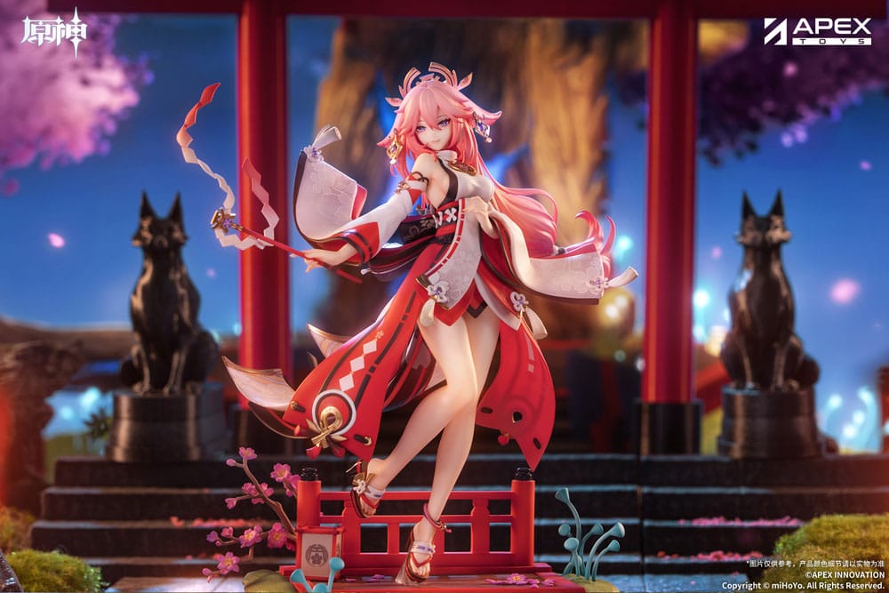 Genshin Impact PVC Statue 1/7 Yae Miko Astute Amusement Ver. 28 cm 6971995422266