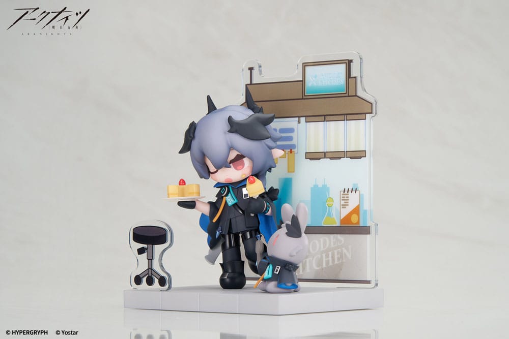 Arknights Would You Like A Dessert? Mini Series PVC Statue Logos 10 cm     6971995422655