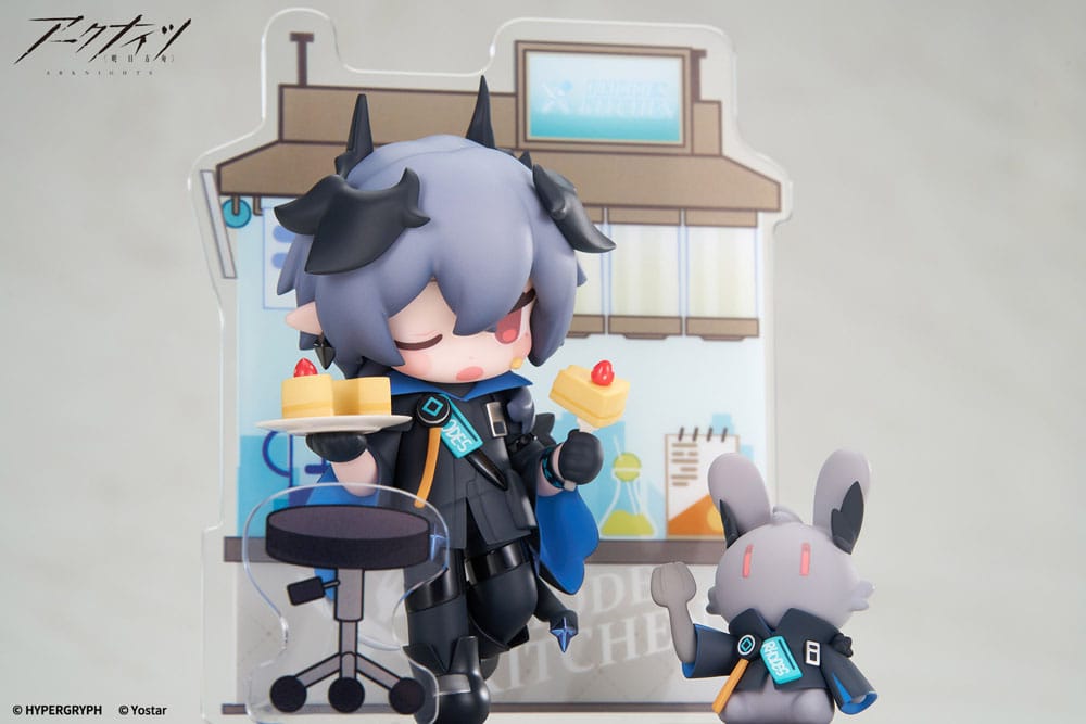 Arknights Would You Like A Dessert? Mini Series PVC Statue Logos 10 cm     6971995422655