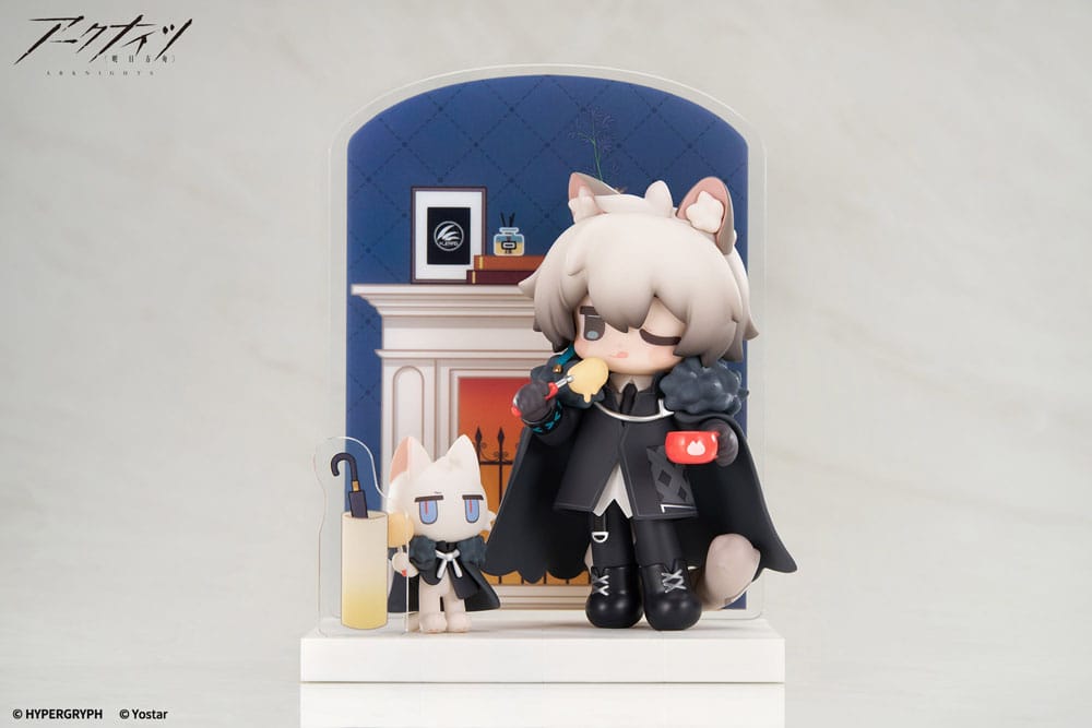 Arknights Would You Like A Dessert? Mini Series PVC Statue SilverAsh 10 cm     6971995422662