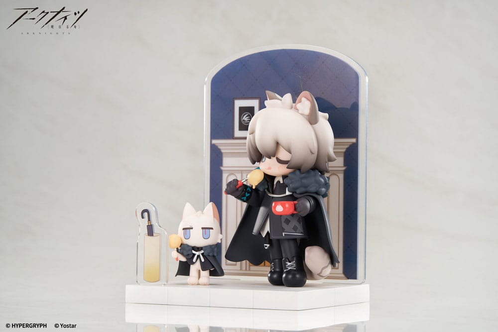 Arknights Would You Like A Dessert? Mini Series PVC Statue SilverAsh 10 cm     6971995422662