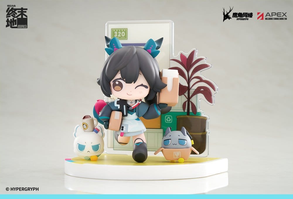 Arknights Cuties Series PVC Figure Endfield Chen Qianyu 12 cm 6971995423027