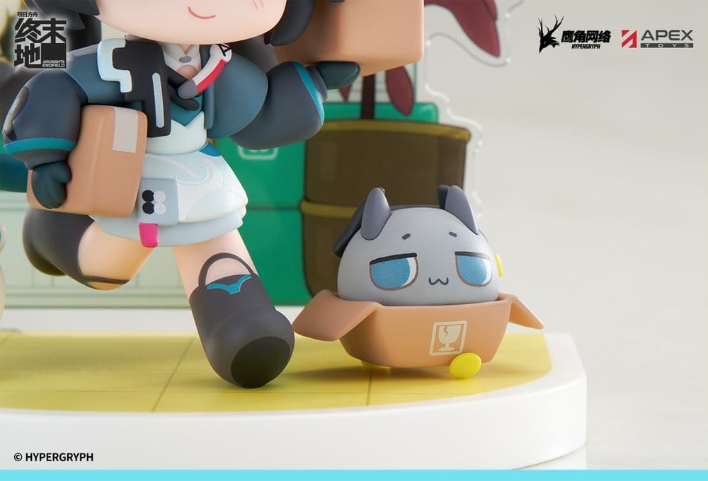 Arknights Cuties Series PVC Figure Endfield Chen Qianyu 12 cm 6971995423027