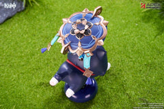 Genshin Impact Chibi Chara Yurayura Stand PVC Figure Wanderer 11 cm 6971995423126