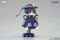 Genshin Impact Chibi Chara Yurayura Stand PVC Figure Wanderer 11 cm 6971995423126