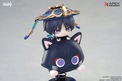 Genshin Impact Chibi Chara Yurayura Stand PVC Figure Wanderer 11 cm 6971995423126
