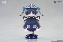 Genshin Impact Chibi Chara Yurayura Stand PVC Figure Wanderer 11 cm 6971995423126