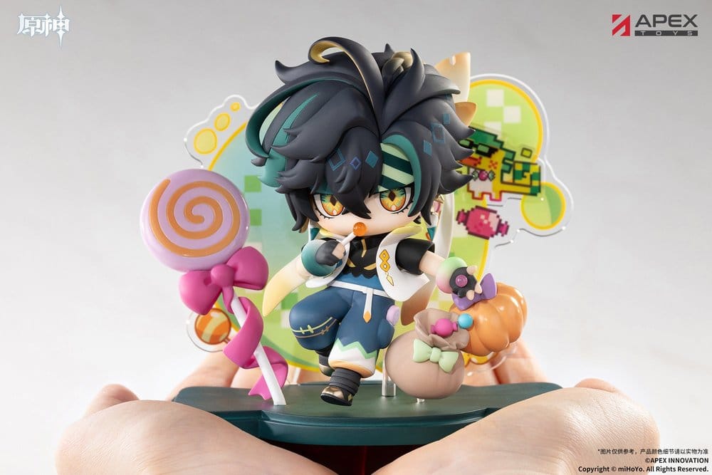 Genshin Impact Chibi Chara PVC Figure You Ye Qi Xiang Series Kinich 11 cm 6971995423324