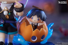 Genshin Impact You Ye Qi Xiang Series Chibi Chara PVC Statue Wanderer 10 cm     6942630811165