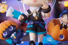Genshin Impact You Ye Qi Xiang Series Chibi Chara PVC Statue Wanderer 10 cm     6942630811165