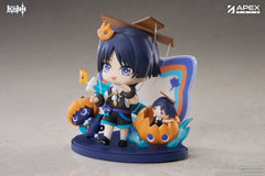 Genshin Impact You Ye Qi Xiang Series Chibi Chara PVC Statue Wanderer 10 cm     6942630811165