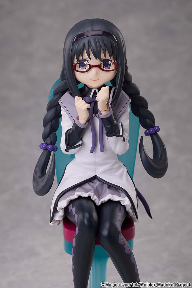 Puella Magi Madoka Magica The Movie: Rebellion PVC Statue Homura Akemi Tea Party Cake Song Ver. 18 cm      4534530603098