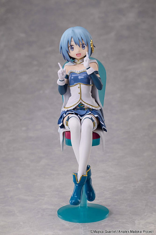 Puella Magi Madoka Magica The Movie: Rebellion PVC Statue Sayaka Miki Tea Party Cake Song Ver. 18 cm      4534530603111