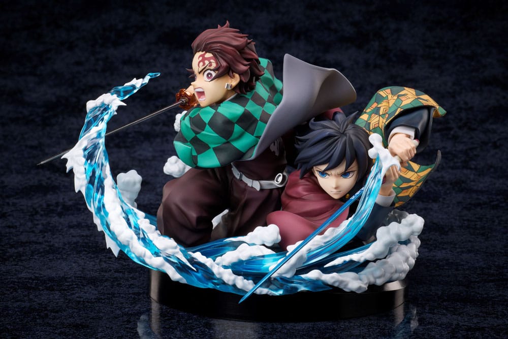 Demon Slayer: Kimetsu no Yaiba PVC Statue Tanjiro & Giyuu 13 cm   4534530604798