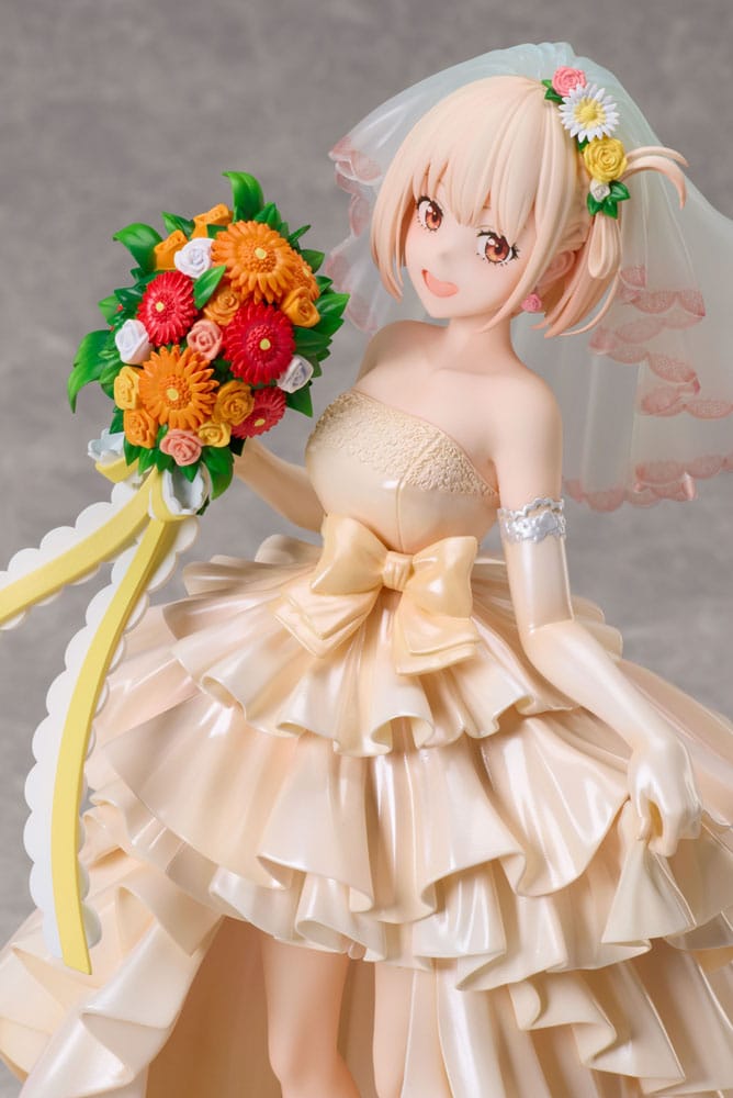 Lycoris Recoil PVC Statue 1/7 Chisato Nishikigi Wedding dress Ver. 26 cm 4534530788177
