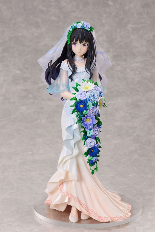 Lycoris Recoil PVC Statue 1/7 Takina Inoue Wedding dress Ver. 25 cm 4534530788184