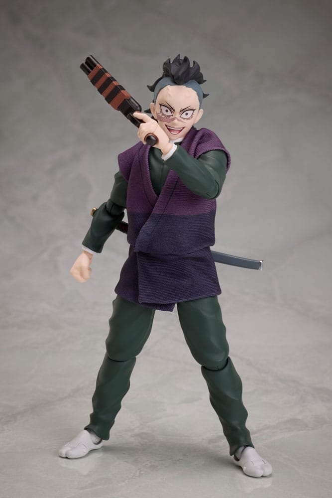 Demon Slayer: Kimetsu no Yaiba BUZZmod Action Figure 1/12 Genya Shinazugawa 15 cm 4534530799210