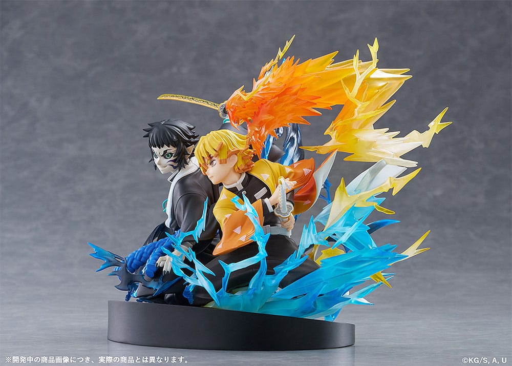 Demon Slayer: Kimetsu no Yaiba PVC Statue Zenitsu Agatsuma & Kaigaku 15 cm   4534530960849