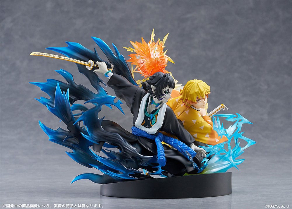 Demon Slayer: Kimetsu no Yaiba PVC Statue Zenitsu Agatsuma & Kaigaku 15 cm   4534530960849