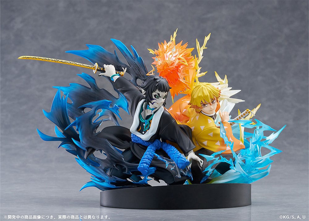 Demon Slayer: Kimetsu no Yaiba PVC Statue Zenitsu Agatsuma & Kaigaku 15 cm   4534530960849