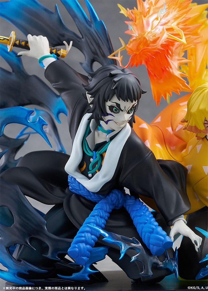 Demon Slayer: Kimetsu no Yaiba PVC Statue Zenitsu Agatsuma & Kaigaku 15 cm   4534530960849