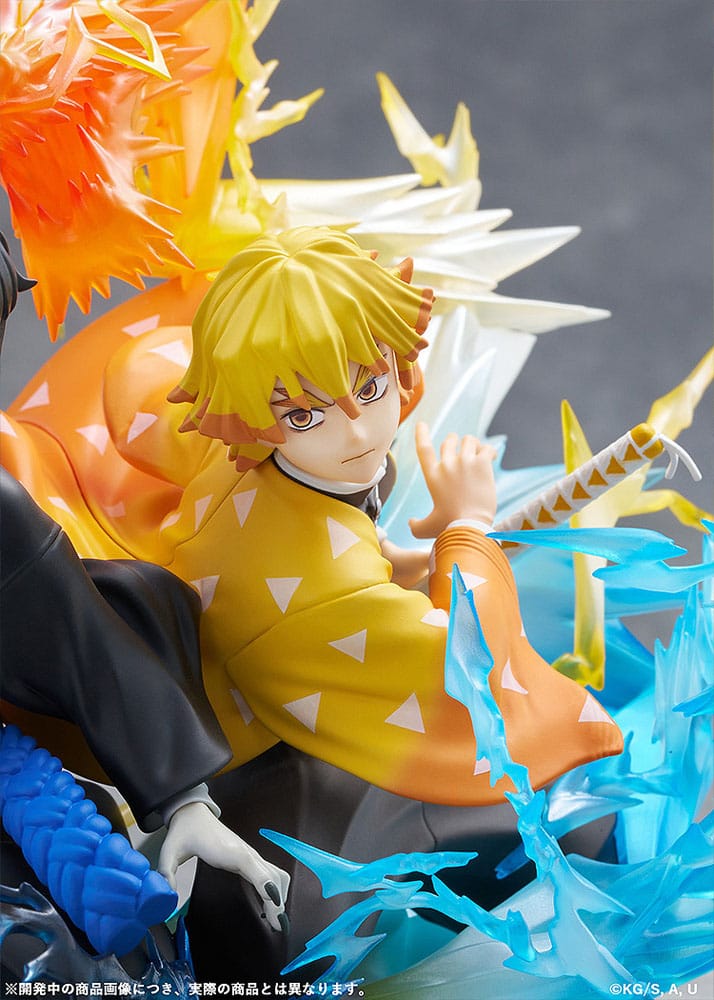 Demon Slayer: Kimetsu no Yaiba PVC Statue Zenitsu Agatsuma & Kaigaku 15 cm   4534530960849