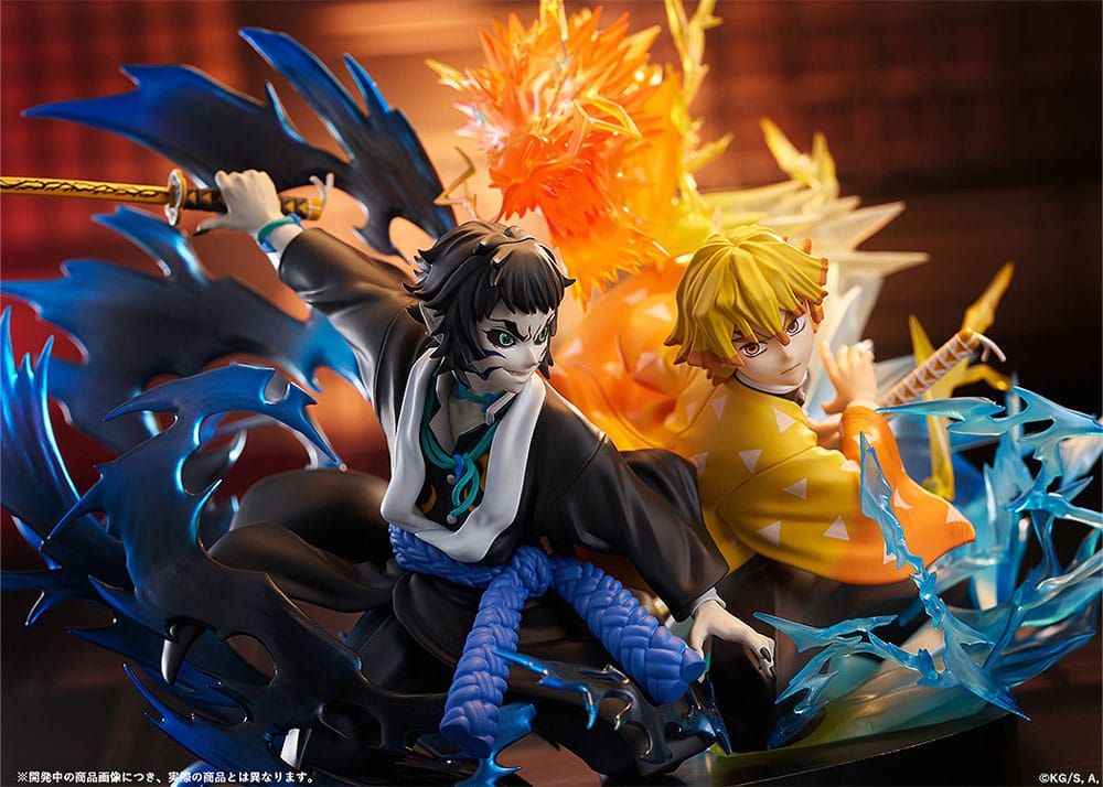Demon Slayer: Kimetsu no Yaiba PVC Statue Zenitsu Agatsuma & Kaigaku 15 cm   4534530960849