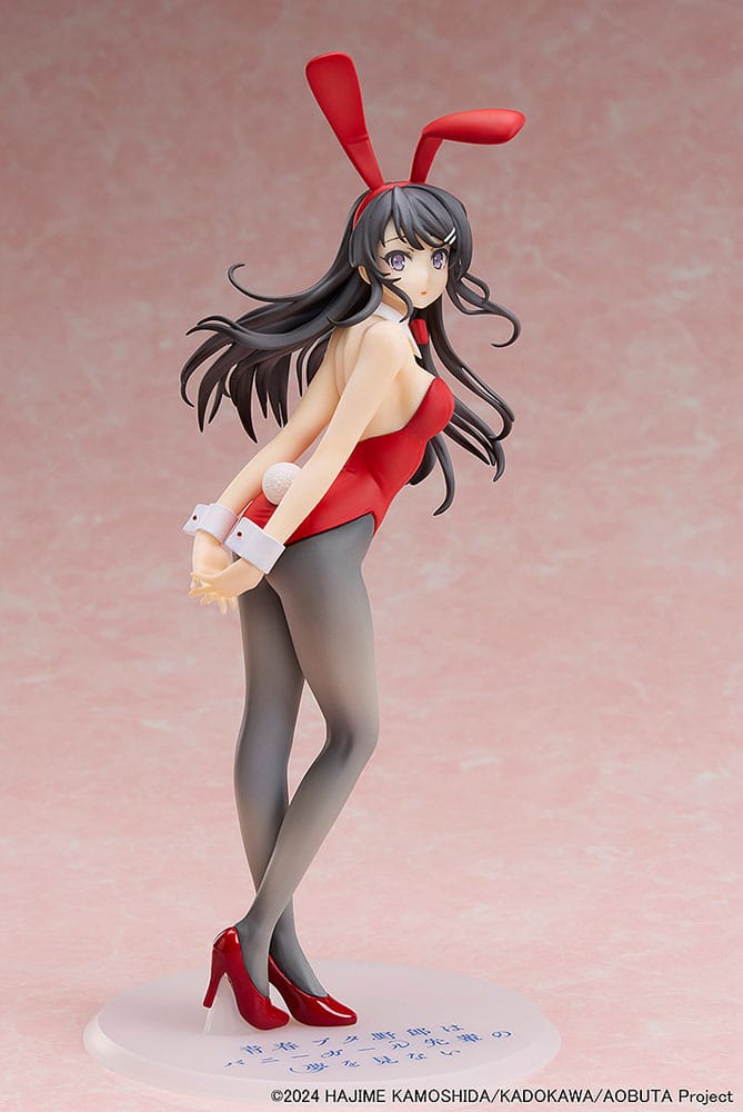 Rascal Does Not Dream of Bunny Girl Senpai Statue 1/7 Mai Sakurajima Red Bunny Girl Ver. 27 cm 4534530968937