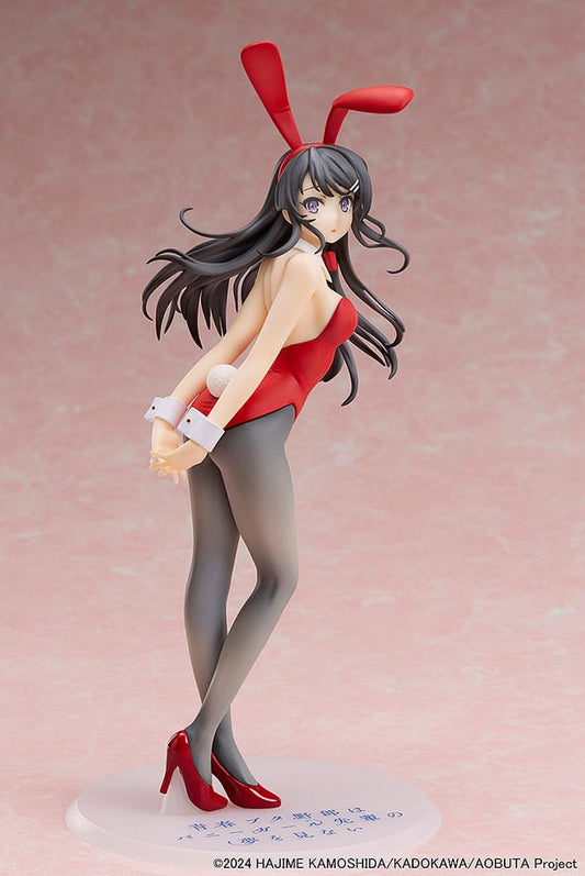 Rascal Does Not Dream of Bunny Girl Senpai Statue 1/7 Mai Sakurajima Red Bunny Girl Ver. 27 cm 4534530968937