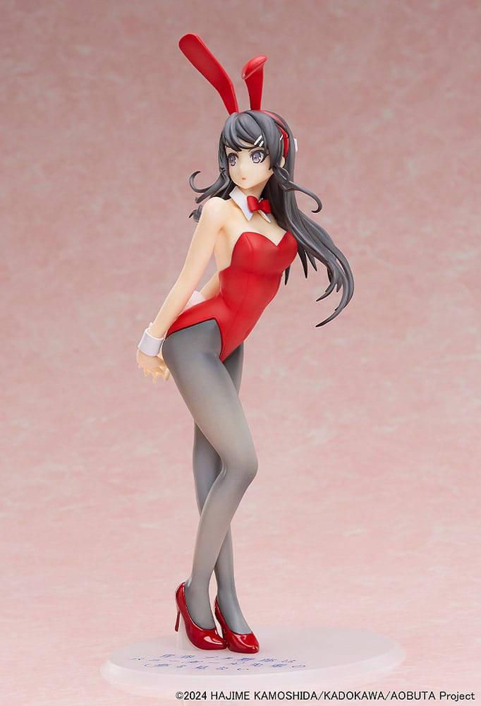 Rascal Does Not Dream of Bunny Girl Senpai Statue 1/7 Mai Sakurajima Red Bunny Girl Ver. 27 cm 4534530968937