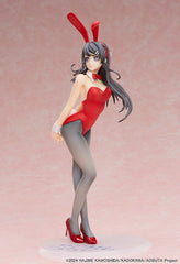 Rascal Does Not Dream of Bunny Girl Senpai Statue 1/7 Mai Sakurajima Red Bunny Girl Ver. 27 cm 4534530968937